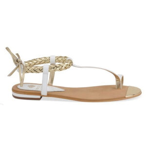 ISOLA Adena Gold Plated Sandals Size 8.5